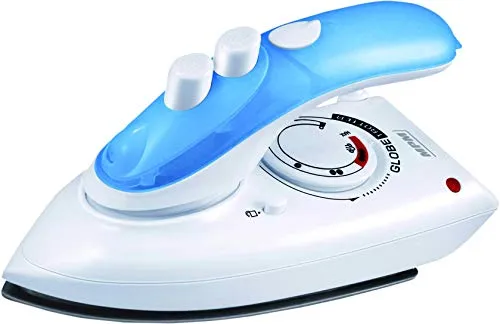 MPM MZE-02 fer à repasser voyage blanc bleu 800 W