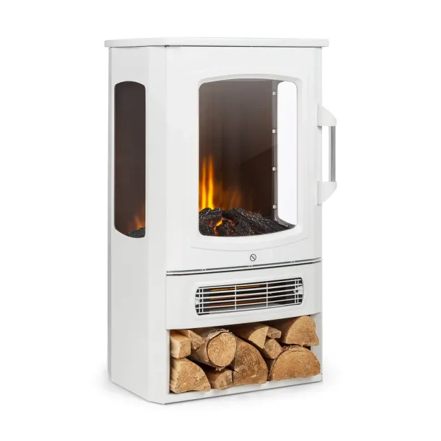 Klarstein Cheminée Électrique 2000W télécommande LED