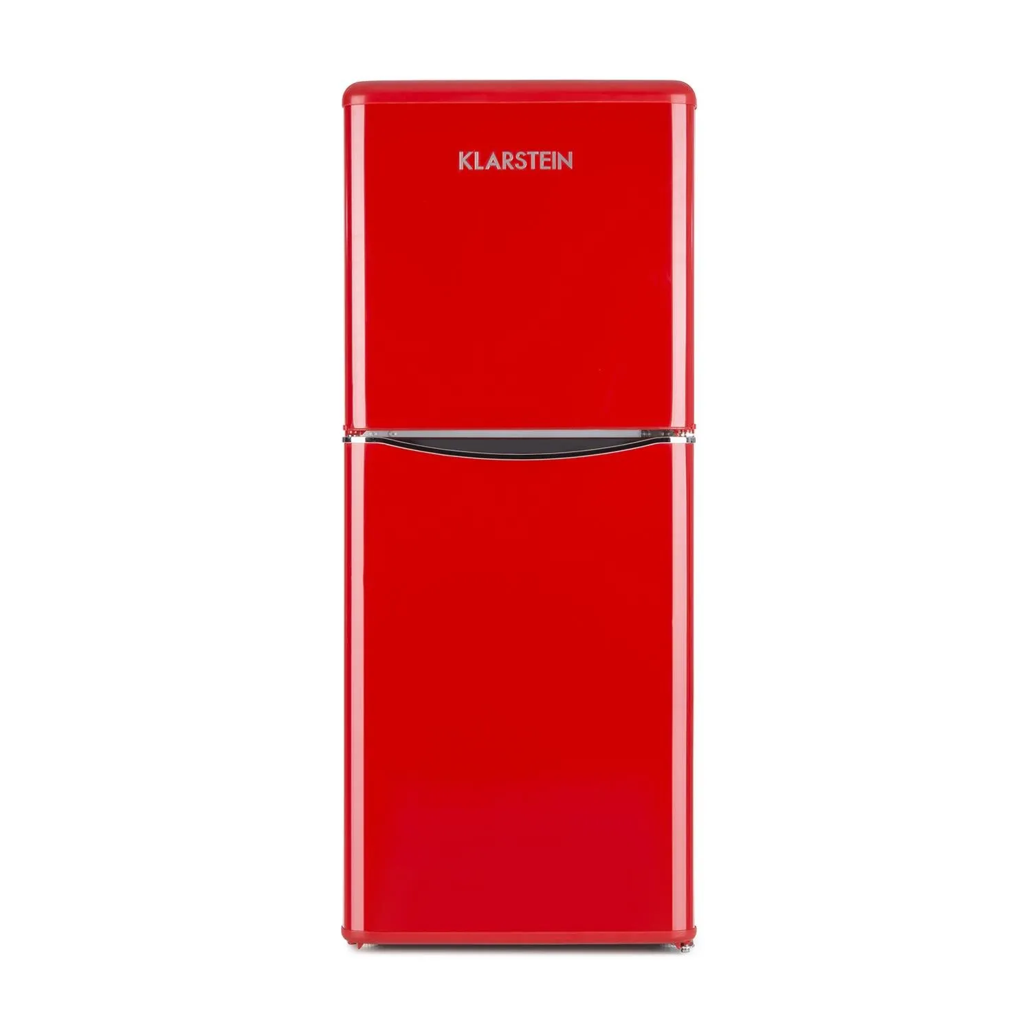 Klarstein Monroe XL réfrigérateur rouge vintage coffre
