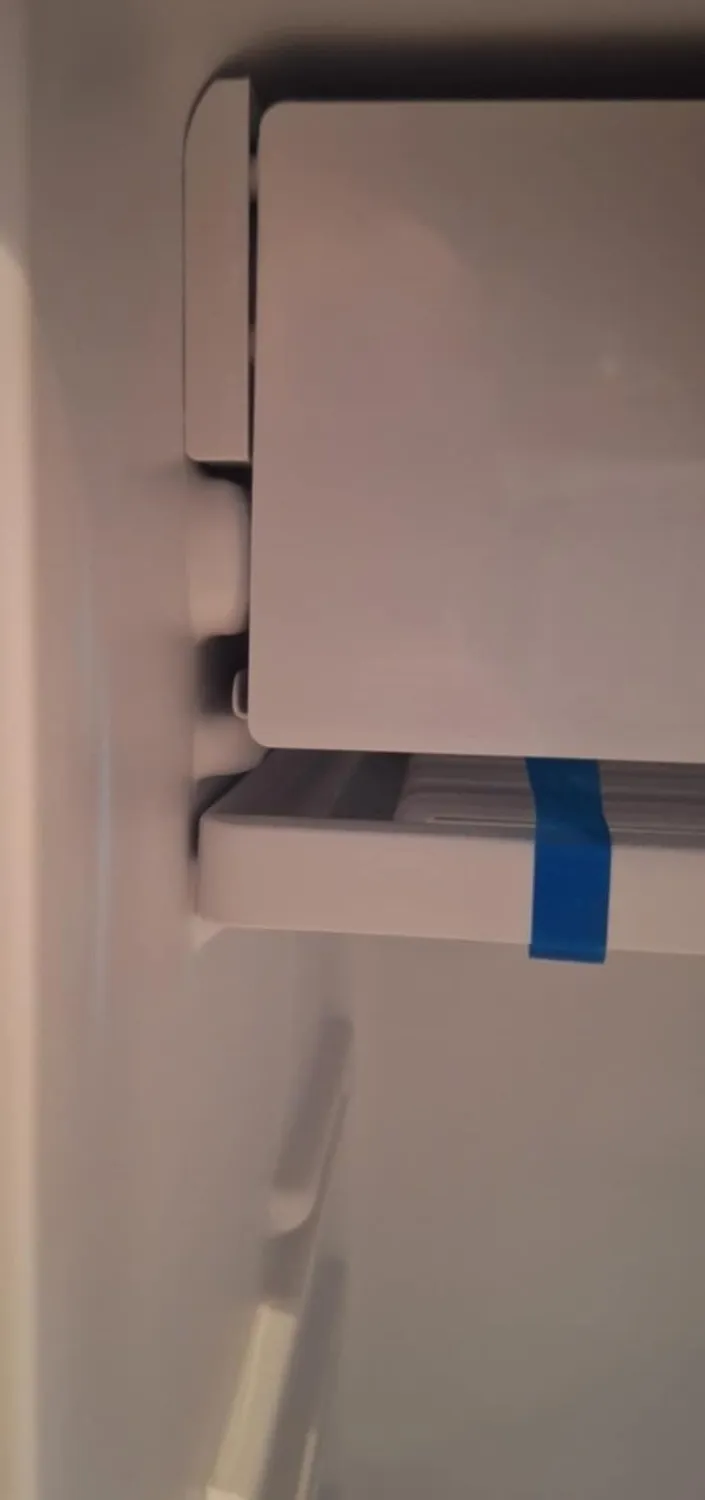 Klarstein Spitzbergen réfrigérateur noir porte inscriptible