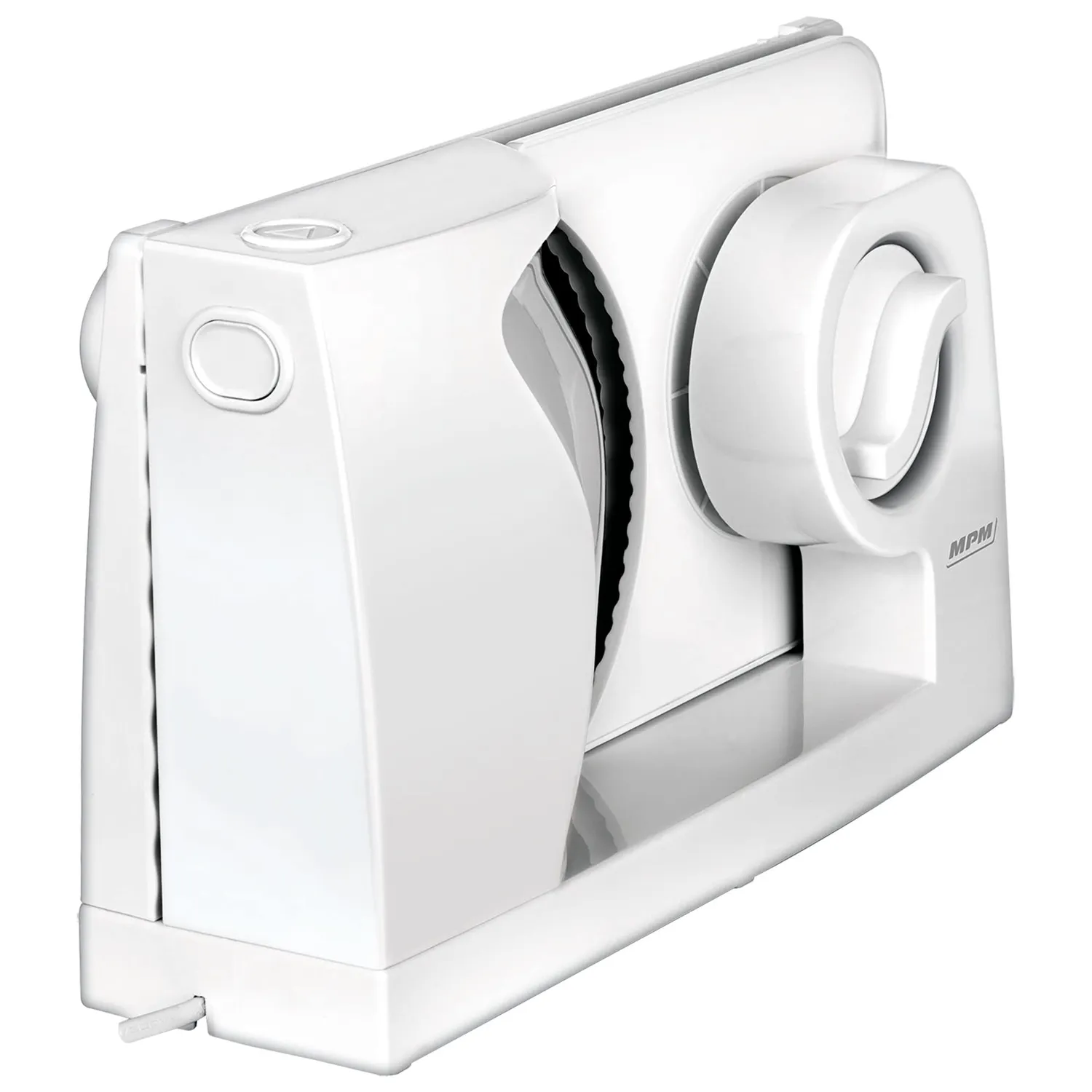 MPM MKR-05 Trancheuse Électrique Pliante Blanche 150W