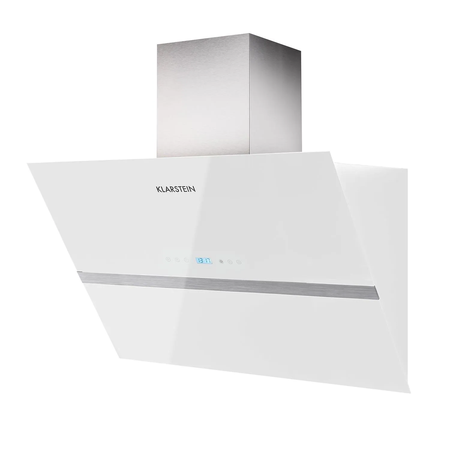 Klarstein Aurea VII hotte murale 90 cm blanc 620 m³/h 195 W