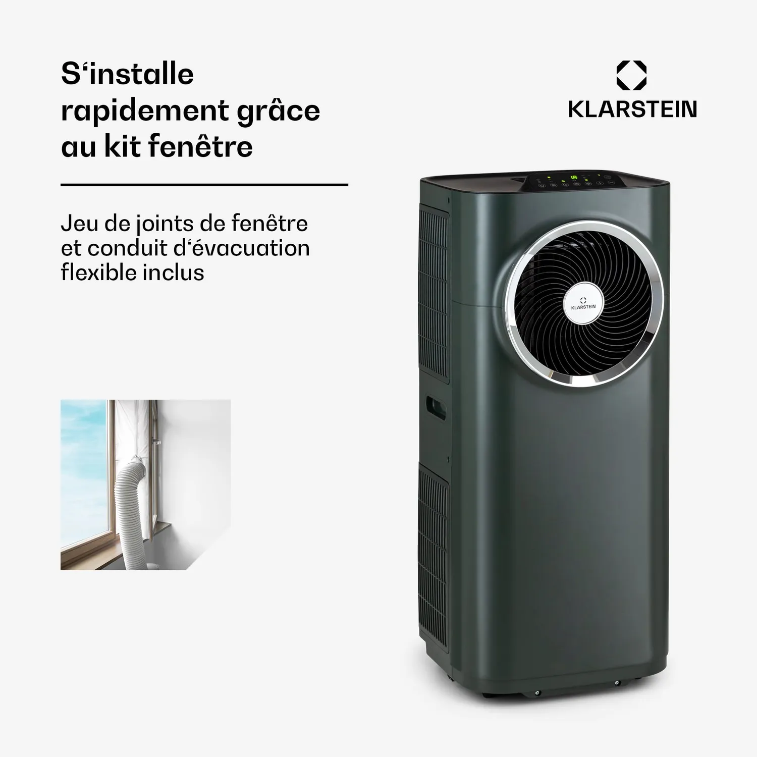 Klarstein Kraftwerk Eco Smart 11 clim mobile anthracite