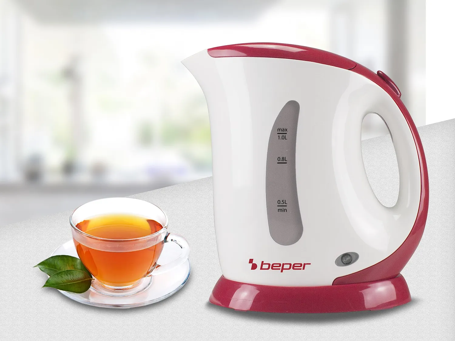 Beper BB.050 bouilloire électrique 1 L sans fil compacte