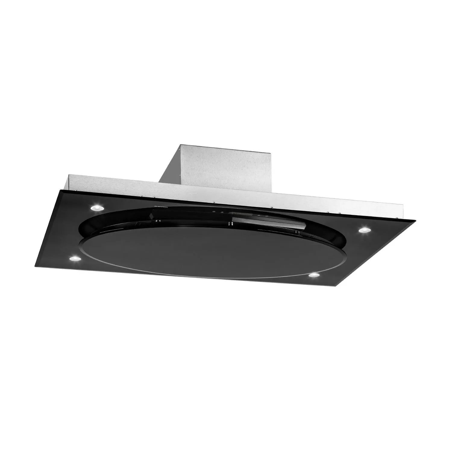 Klarstein Secret Service hotte murale 110 cm blanc 987 m3/h