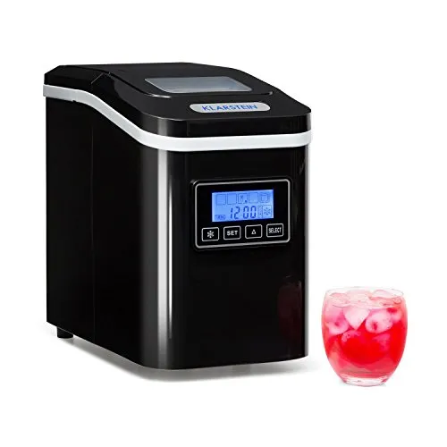 Klarstein Lannister machine à glaçons 10 kg noir