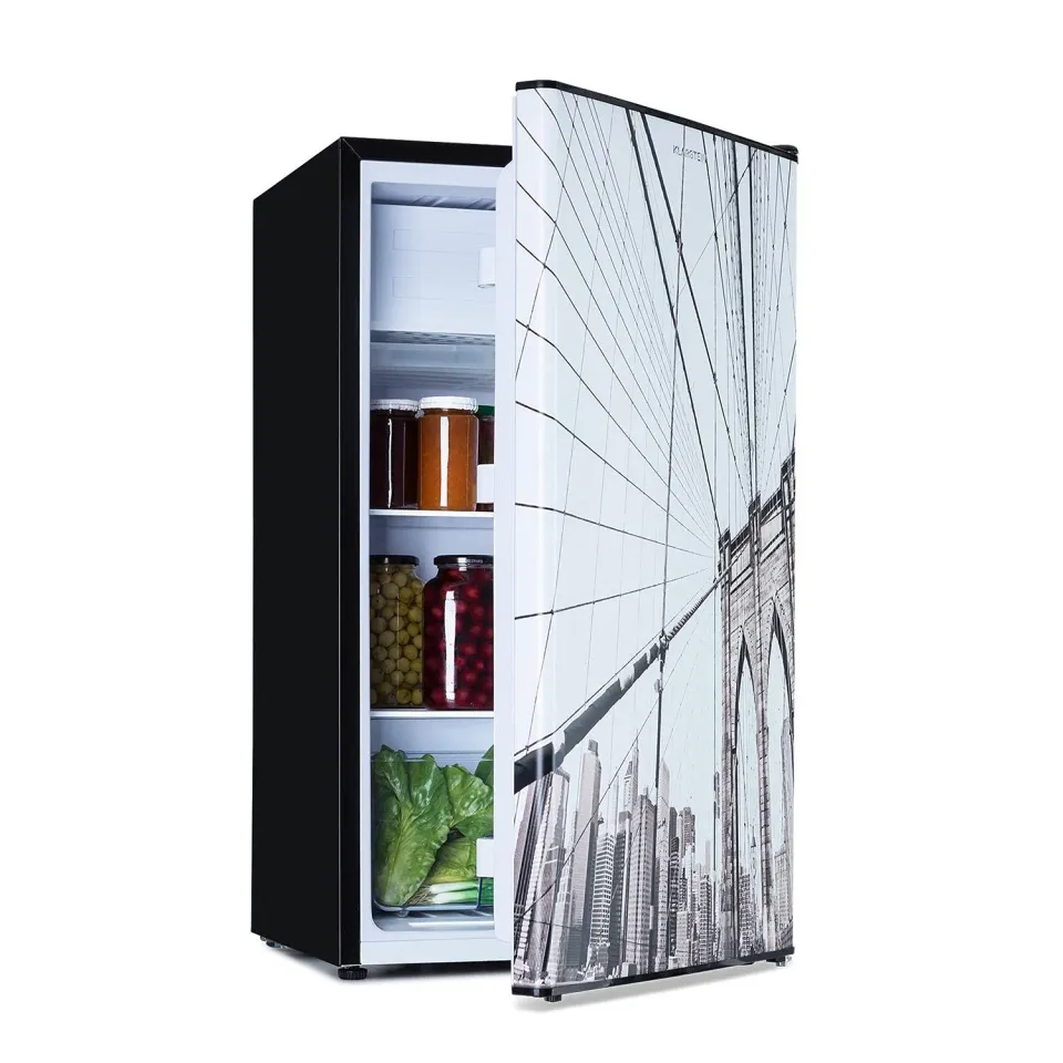 Klarstein CoolArt combiné frigo congélateur 79 L design ville