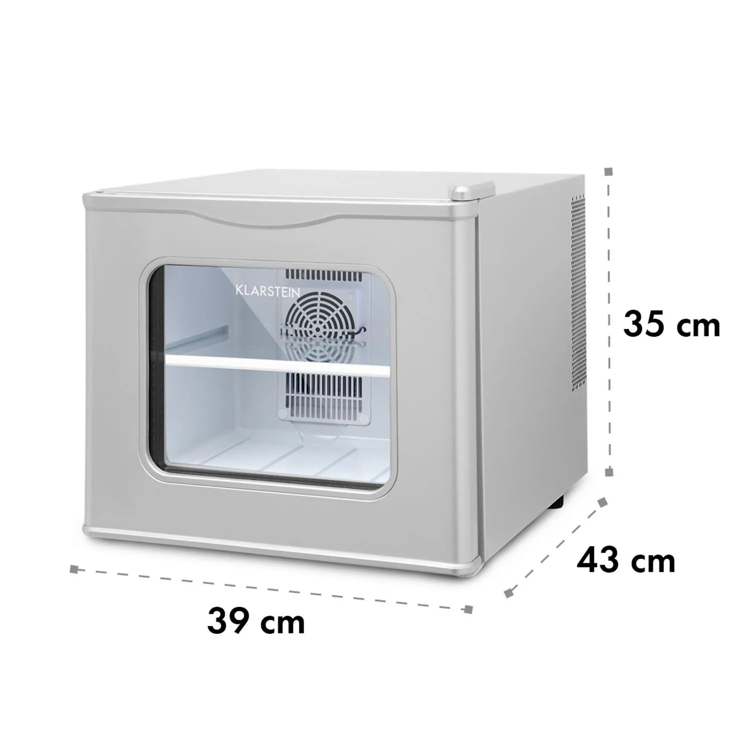 Klarstein Winehouse minibar 17 L argent
