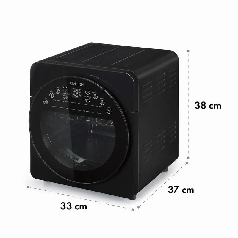 Klarstein AeroVital easy touch friteuse sans huile 14 L noir 1700 W