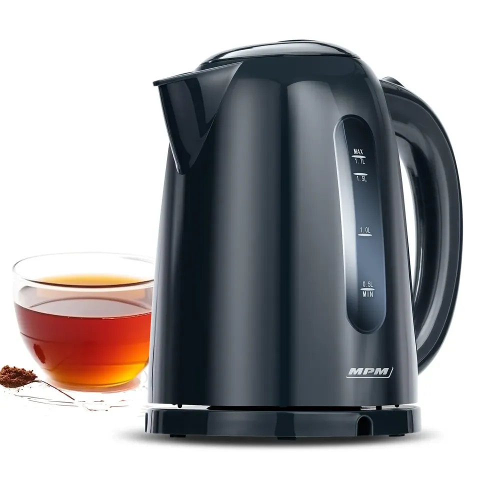 MPM MCZ-85/G1 bouilloire 1,7L noire 2200W