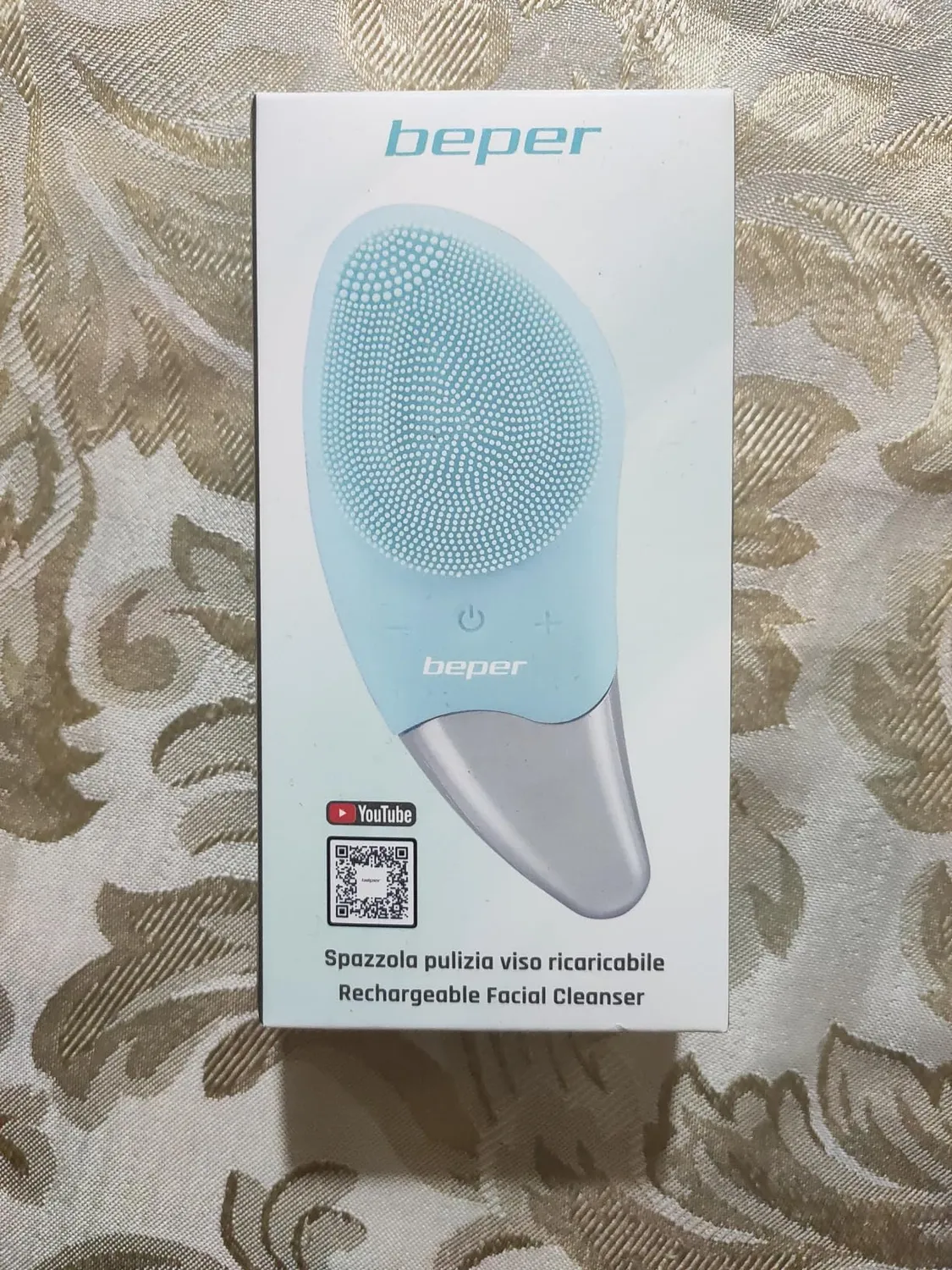 Beper P302VIS002 brosse visage sonique bleue USB