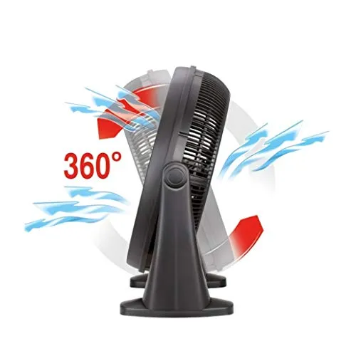 MPM MWP-18 ventilateur de sol noir 53 cm 90 W 3 vitesses
