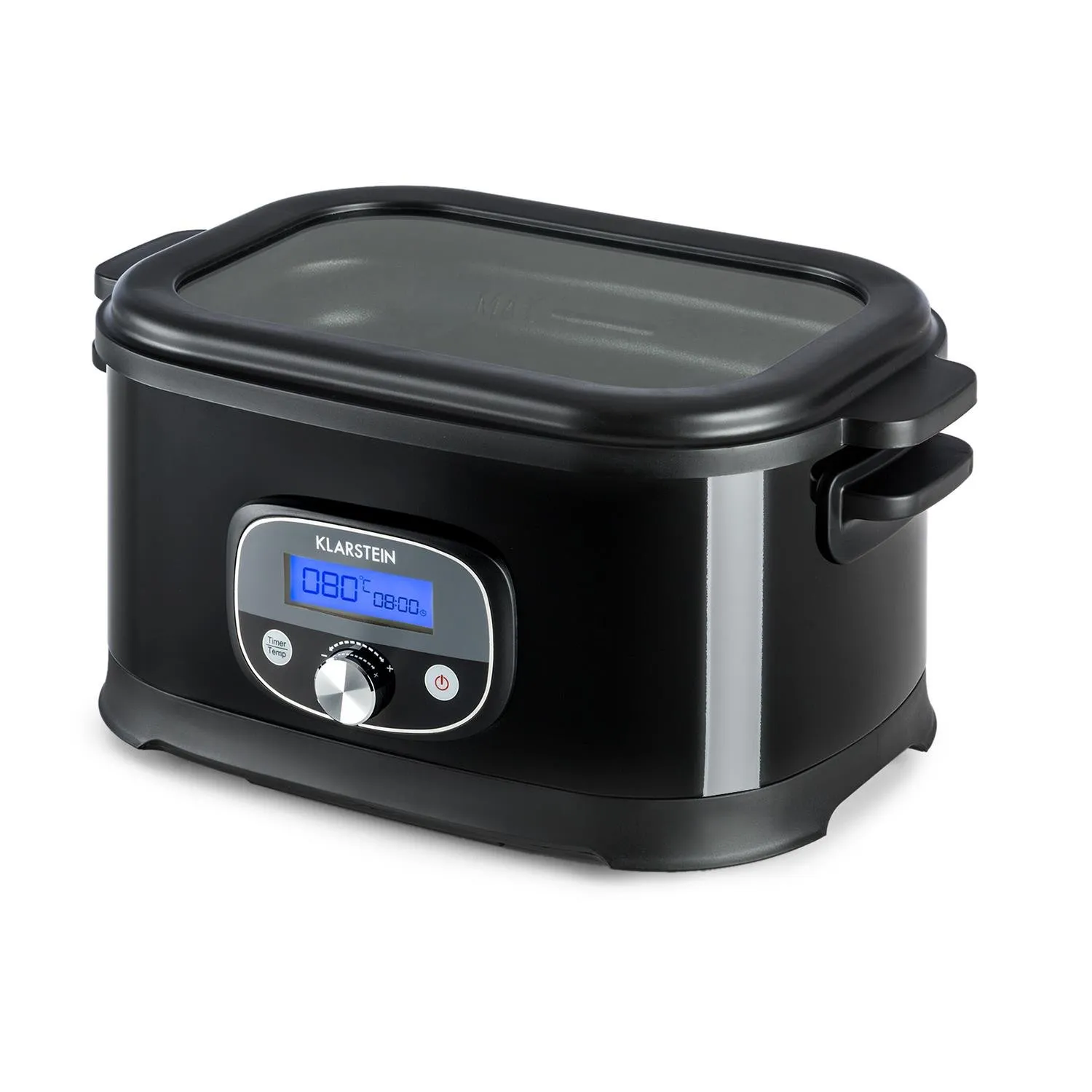 Klarstein Jacuzzi cuiseur sous vide 6 L argenté