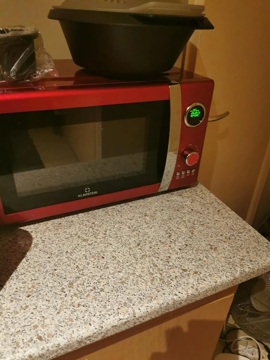 Klarstein Fine Dinesty micro-ondes gril 23 L rouge