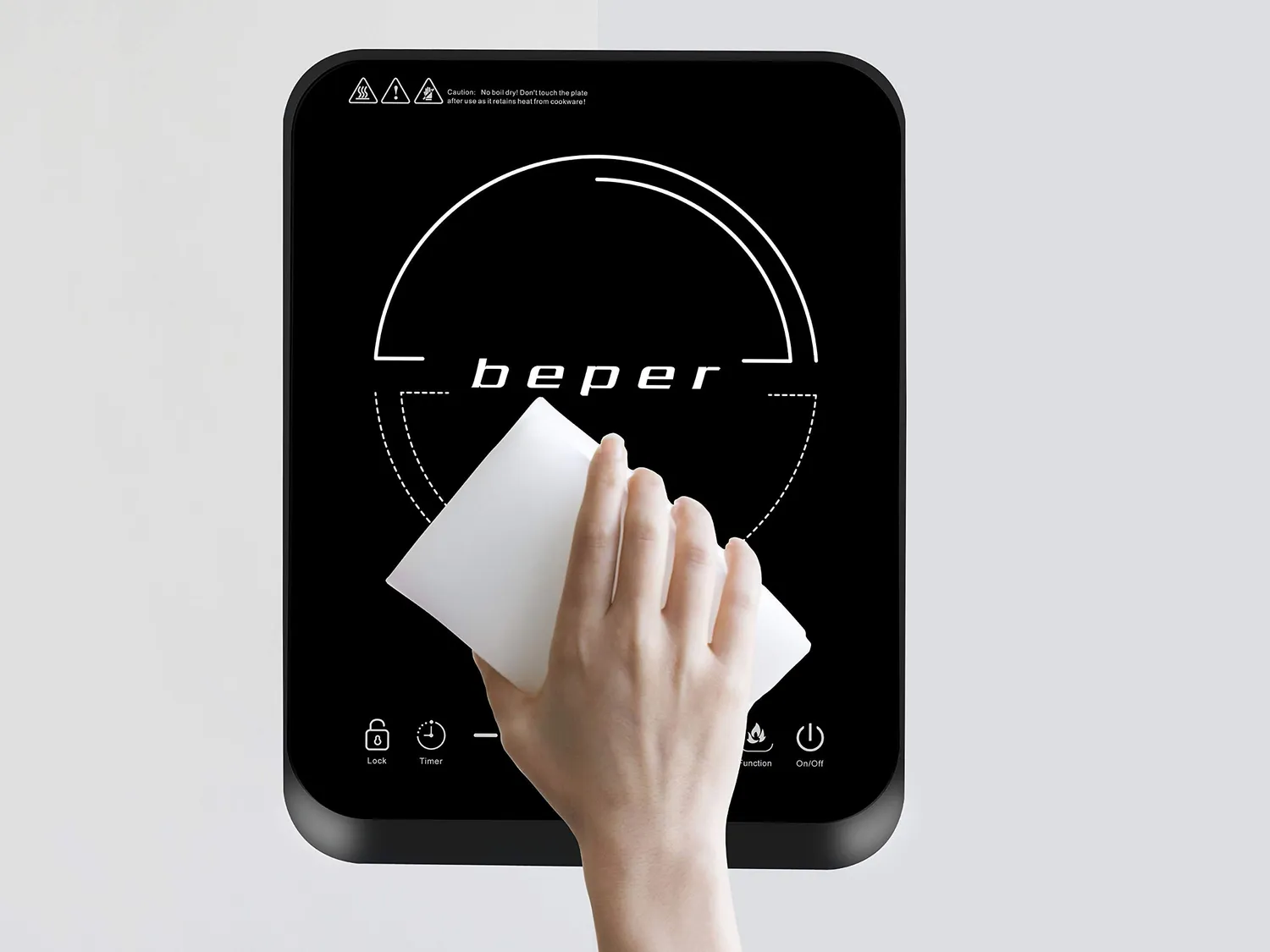 Beper BF.700 plaque induction portable 2000W 1 foyer