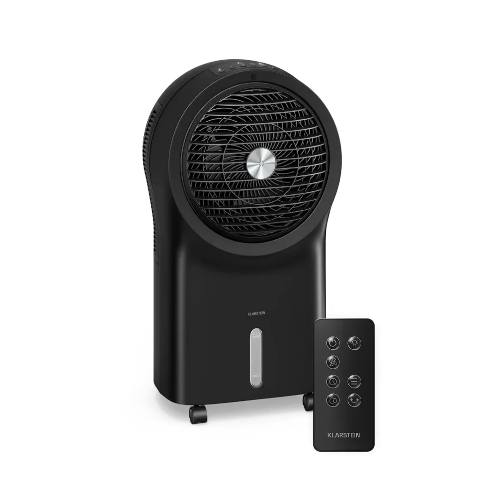 Klarstein Whirlwind rafraîchisseur 6 L noir 30 m²