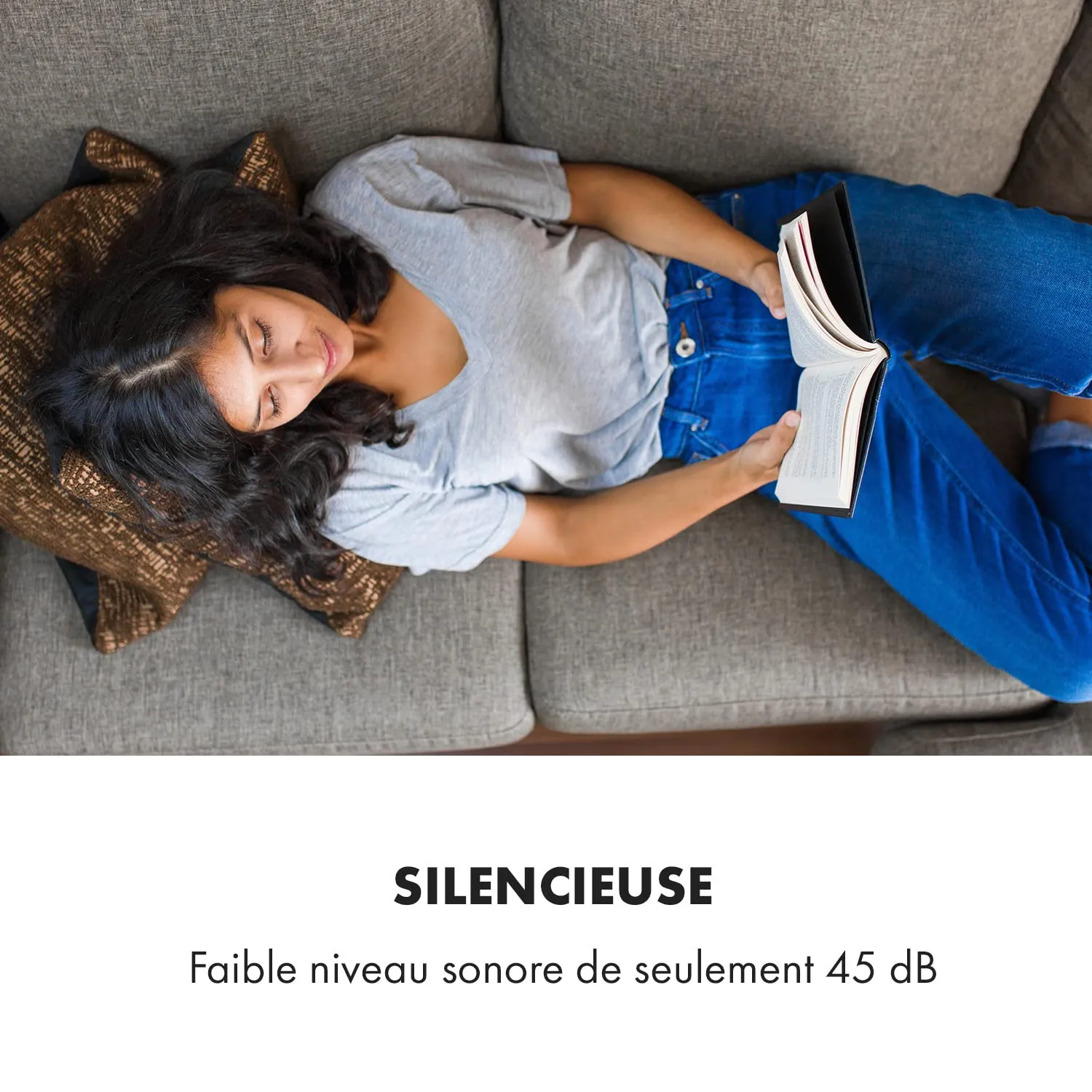Klarstein rafraîchisseur d'air mobile 75W blanc 5-en-1 ioniseur