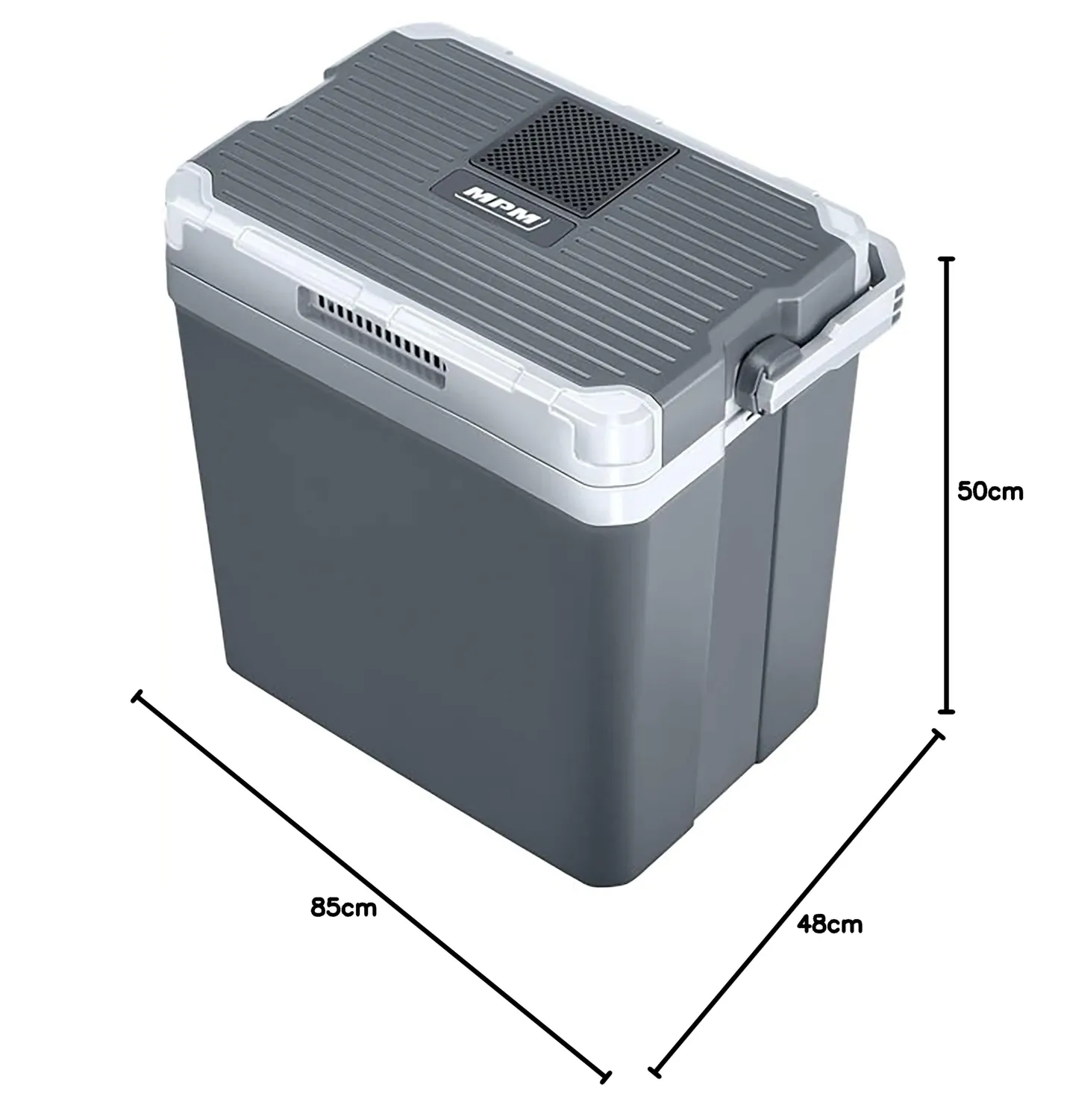 MPM 28-CBM-08Y glacière électrique 24 L gris 12 V 230 V