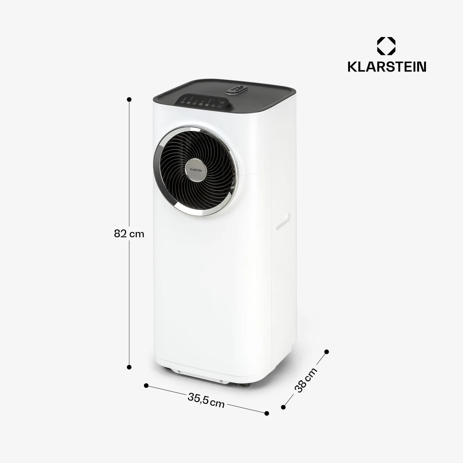 Klarstein Kraftwerk Smart climatiseur mobile 12000 BTU blanc