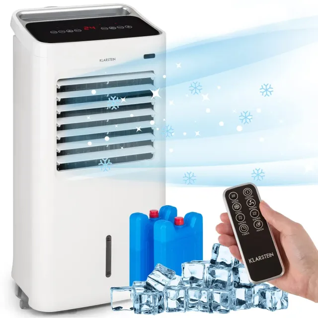 Klarstein rafraîchisseur d'air mobile 75W blanc 5-en-1 ioniseur