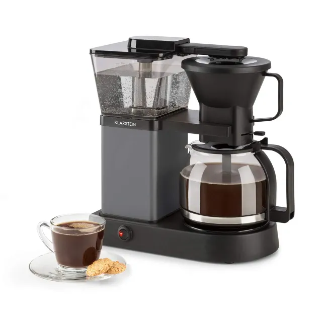 Klarstein GrandeGusto cafetière filtre 1,3 L 10 tasses noire