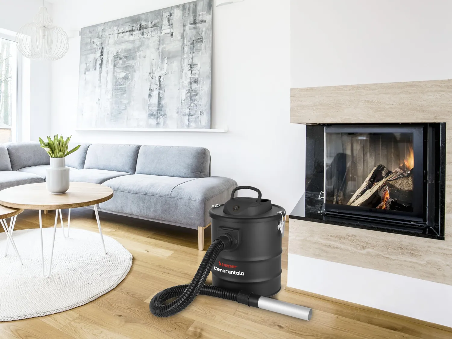 Beper P202ASP250 aspirateur à cendres 15 L souffleur HEPA