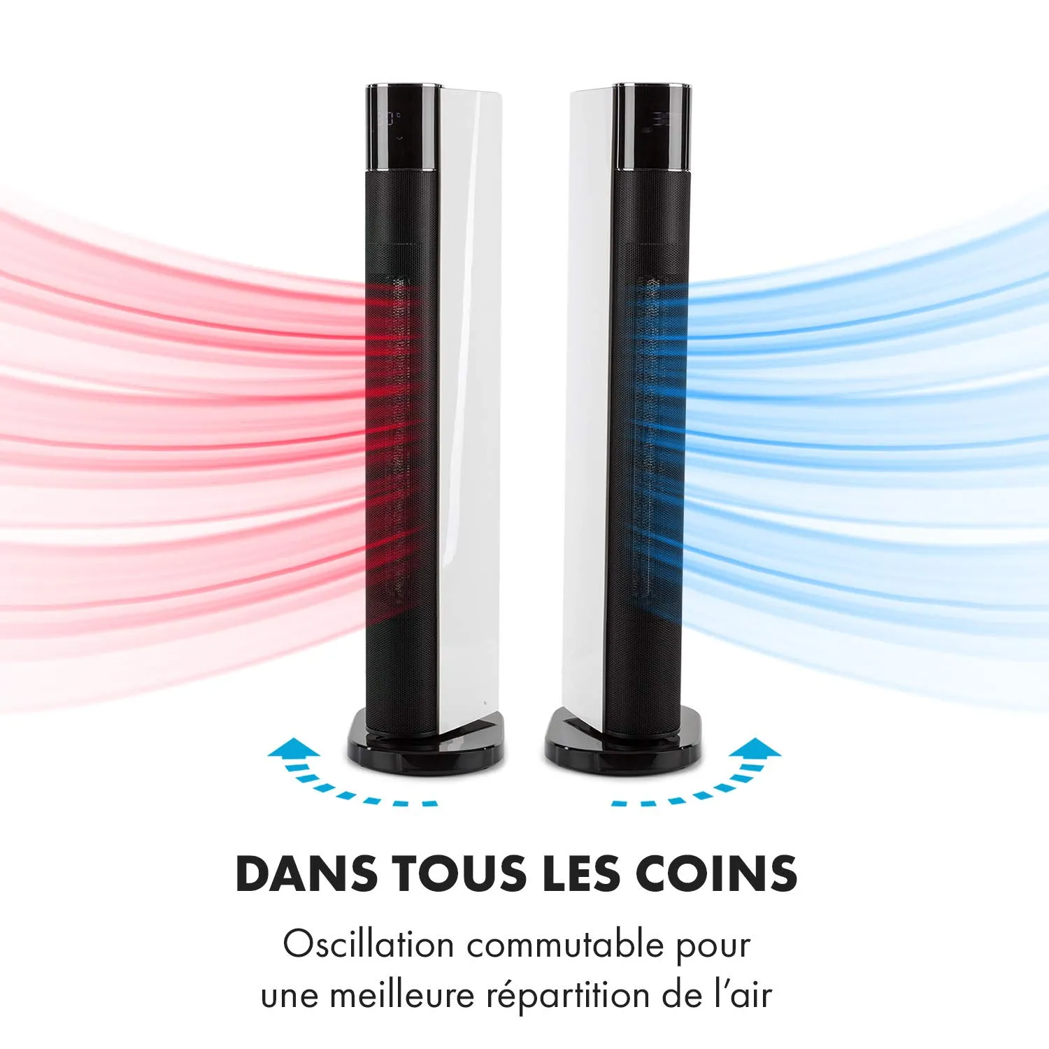 Klarstein Hightower Heat Deluxe radiateur colonne céramique 2200W