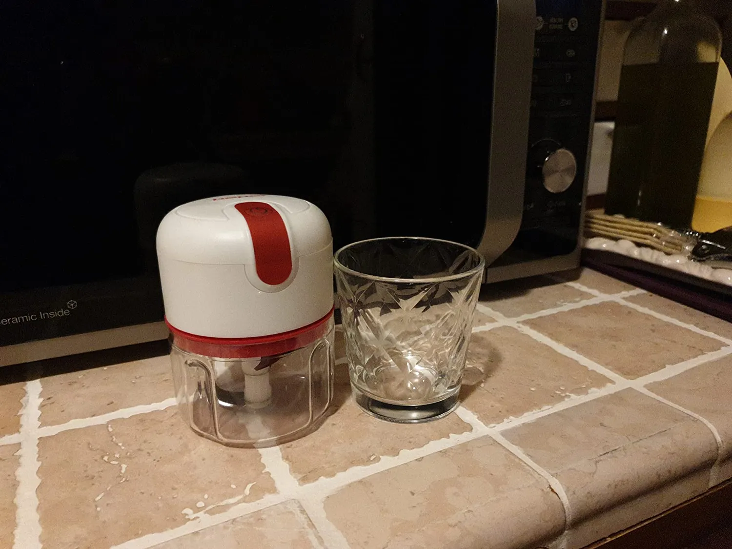 Beper P102ROB050 mini hachoir USB 250 ml rouge 3,7 V