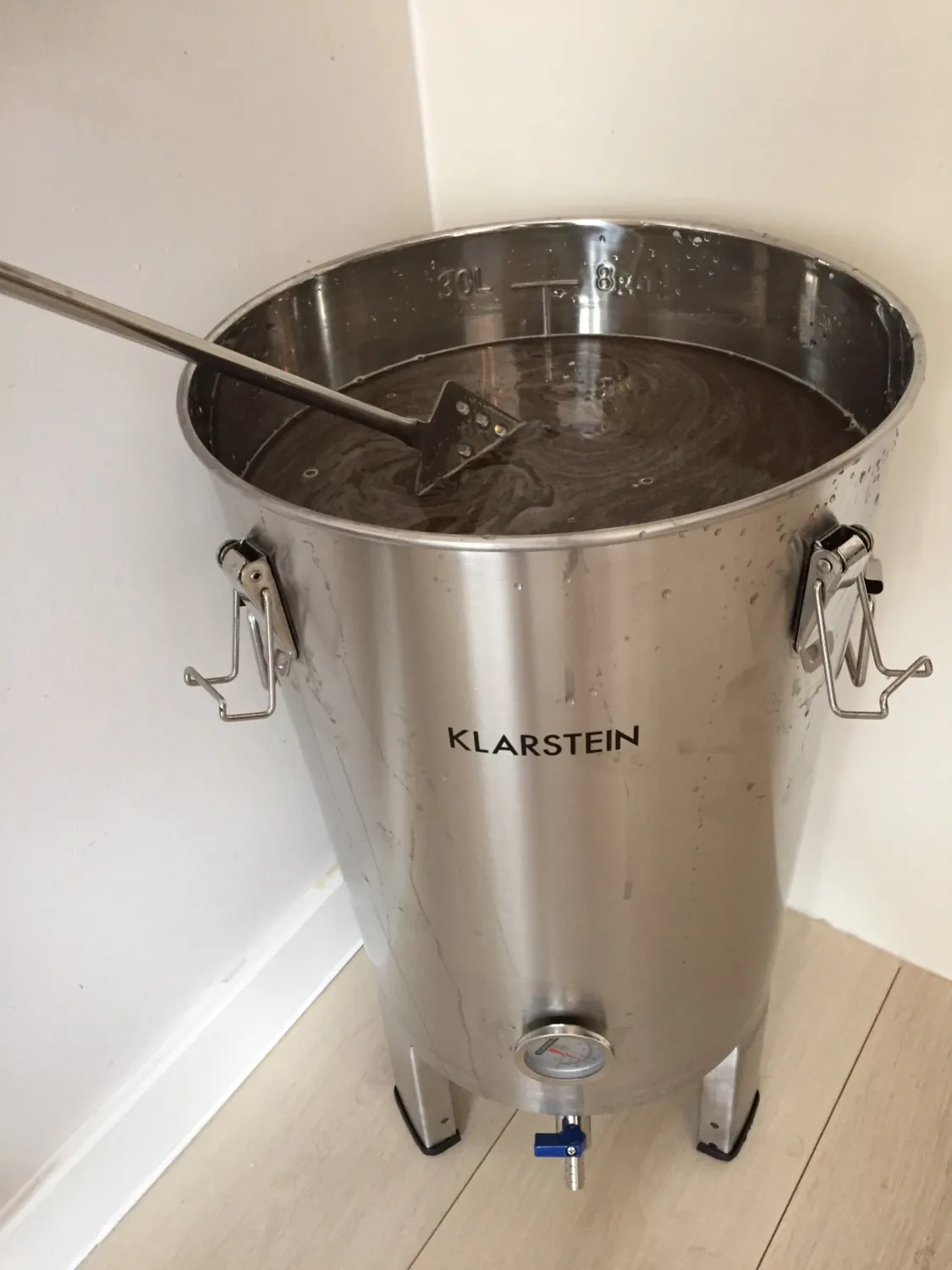 Klarstein Gärkeller cuve de fermentation 30 L inox