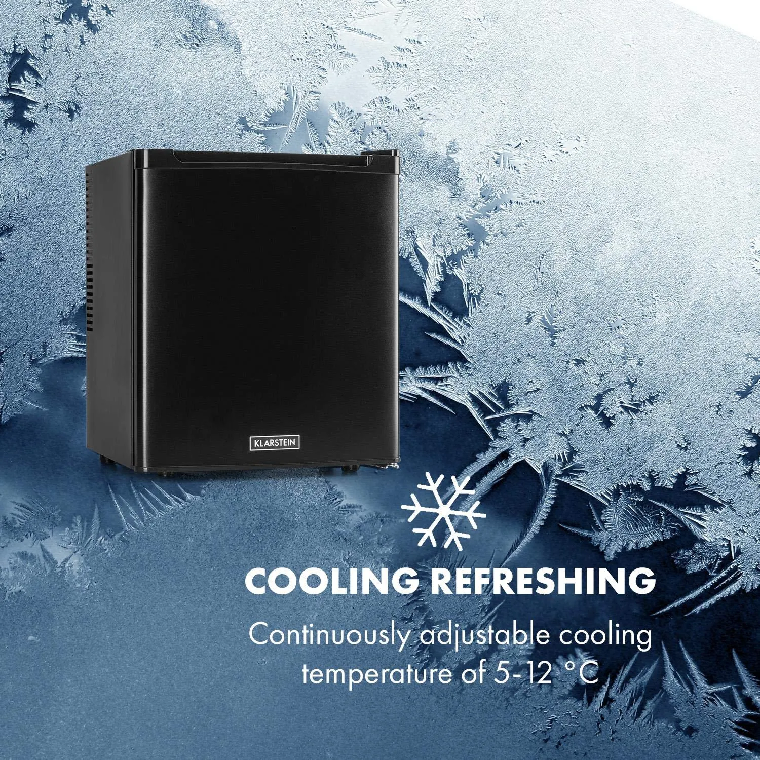Klarstein CoolTour 38 mini-frigo noir 38L 5-12°C