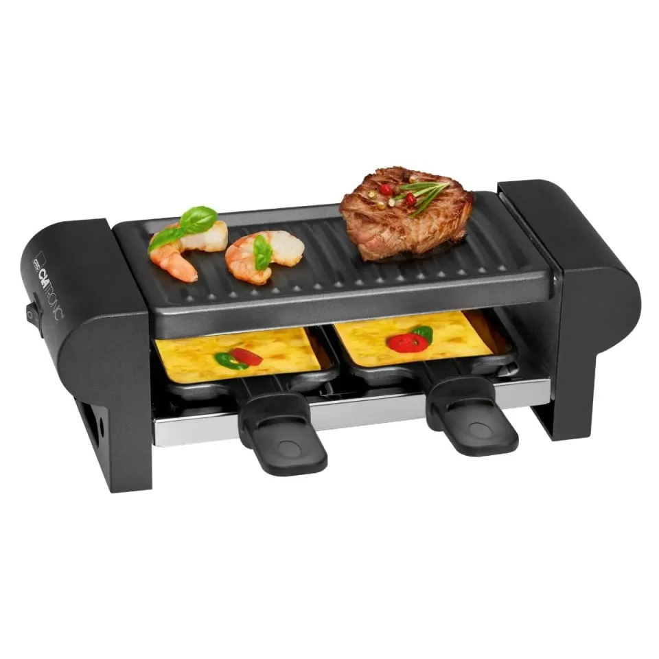 Clatronic RG 3592 appareil à raclette 2 personnes antiadhésif