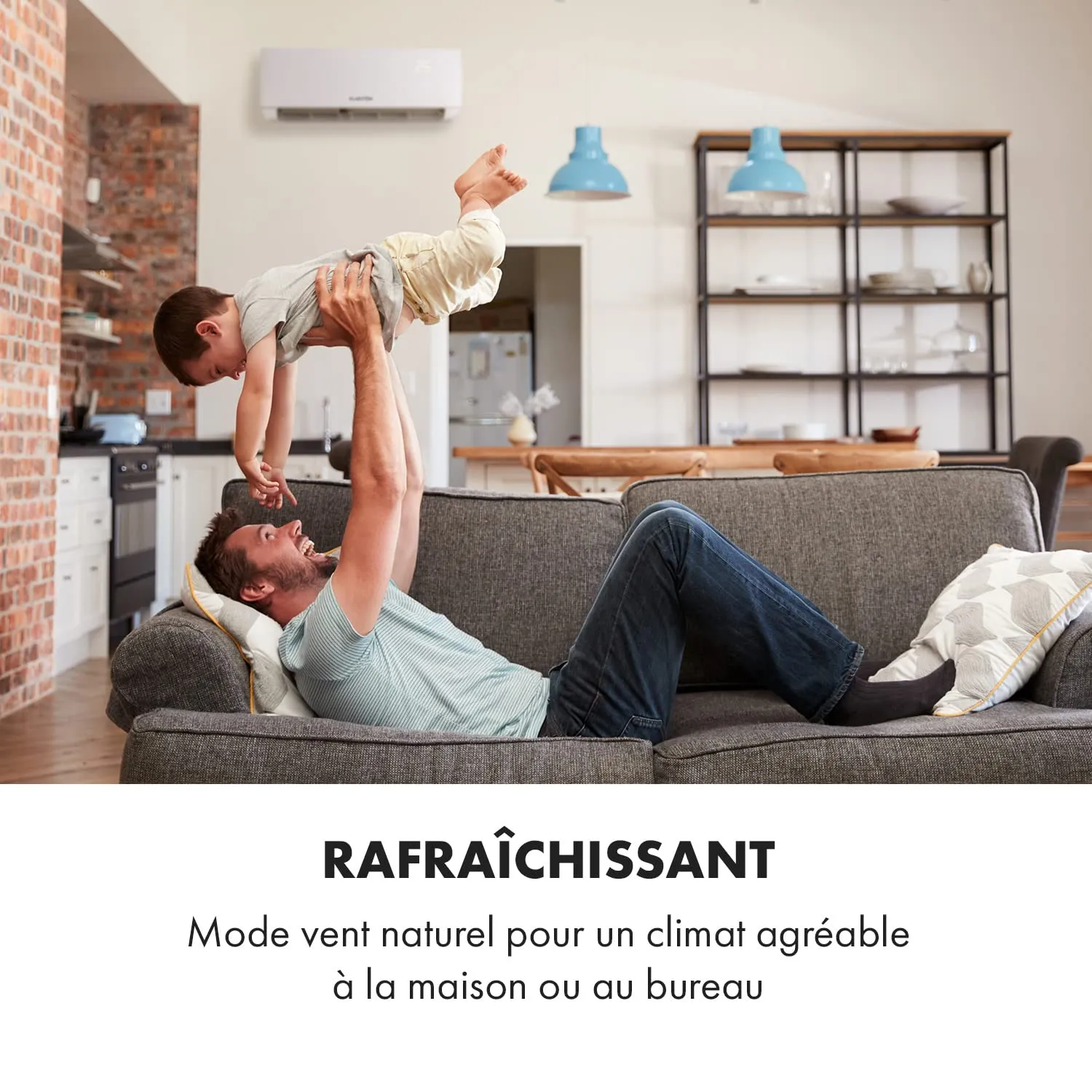 Klarstein Windwaker Smart climatiseur split 9000 BTU 600 m3/h