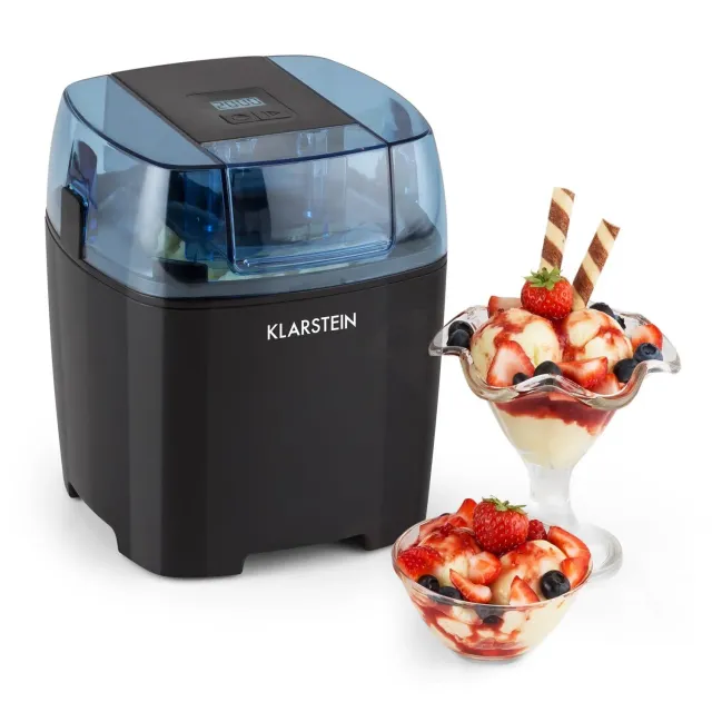 Klarstein Creamberry sorbetière 1,5L noire 4 en 1 glace