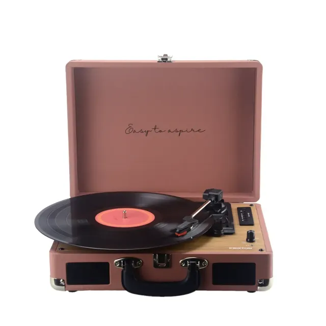 Prixton VC400 platine vinyle Mocha Mousse bluetooth