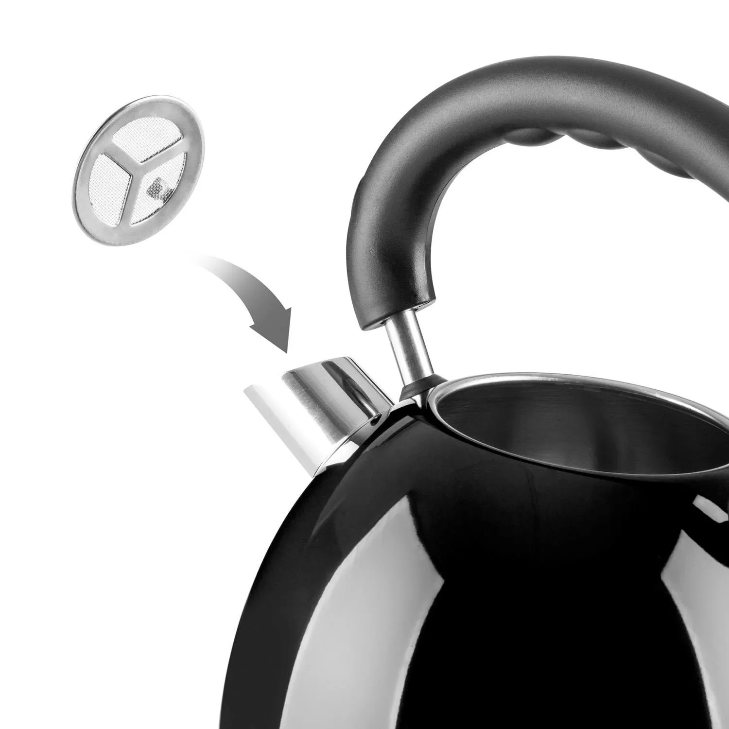 Klarstein Teatime bouilloire électrique 1,8L inox