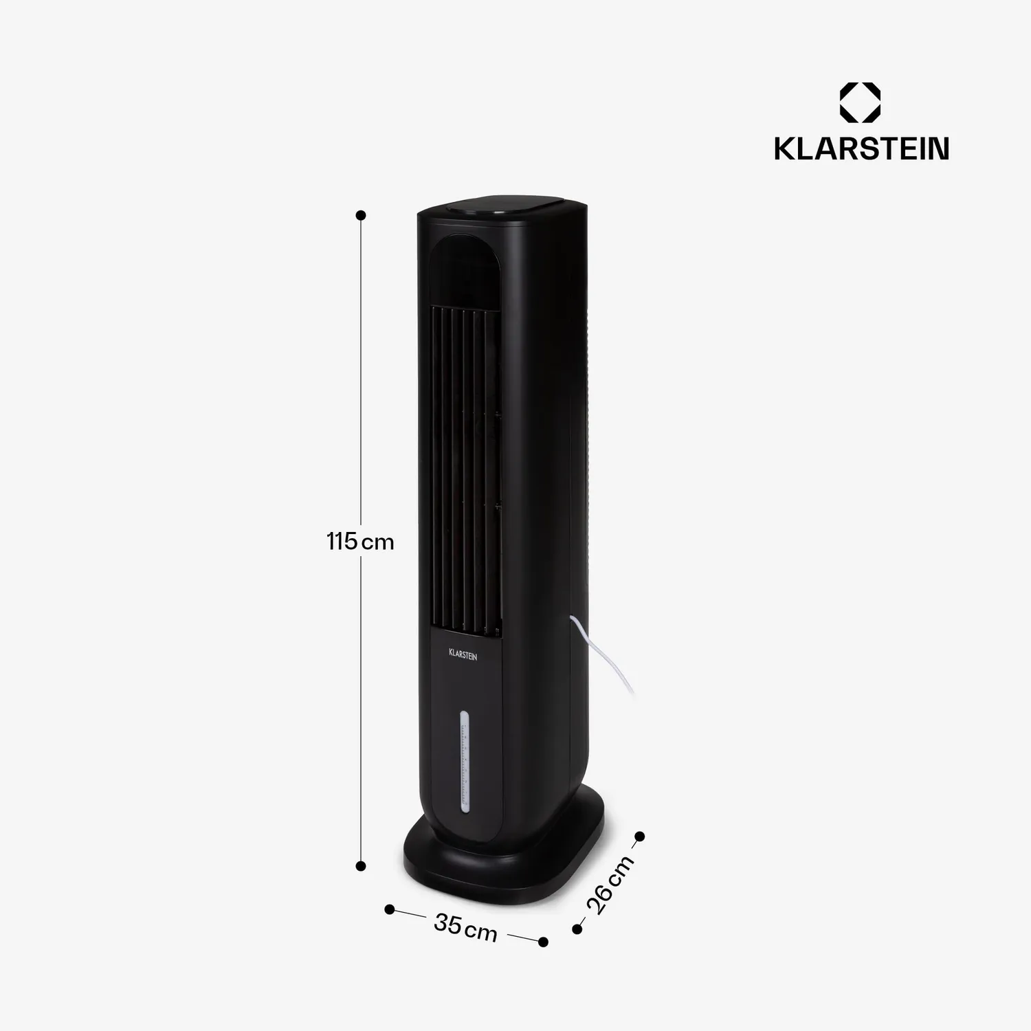 Klarstein rafraîchisseur d'air mobile 5-en-1 85W 7L
