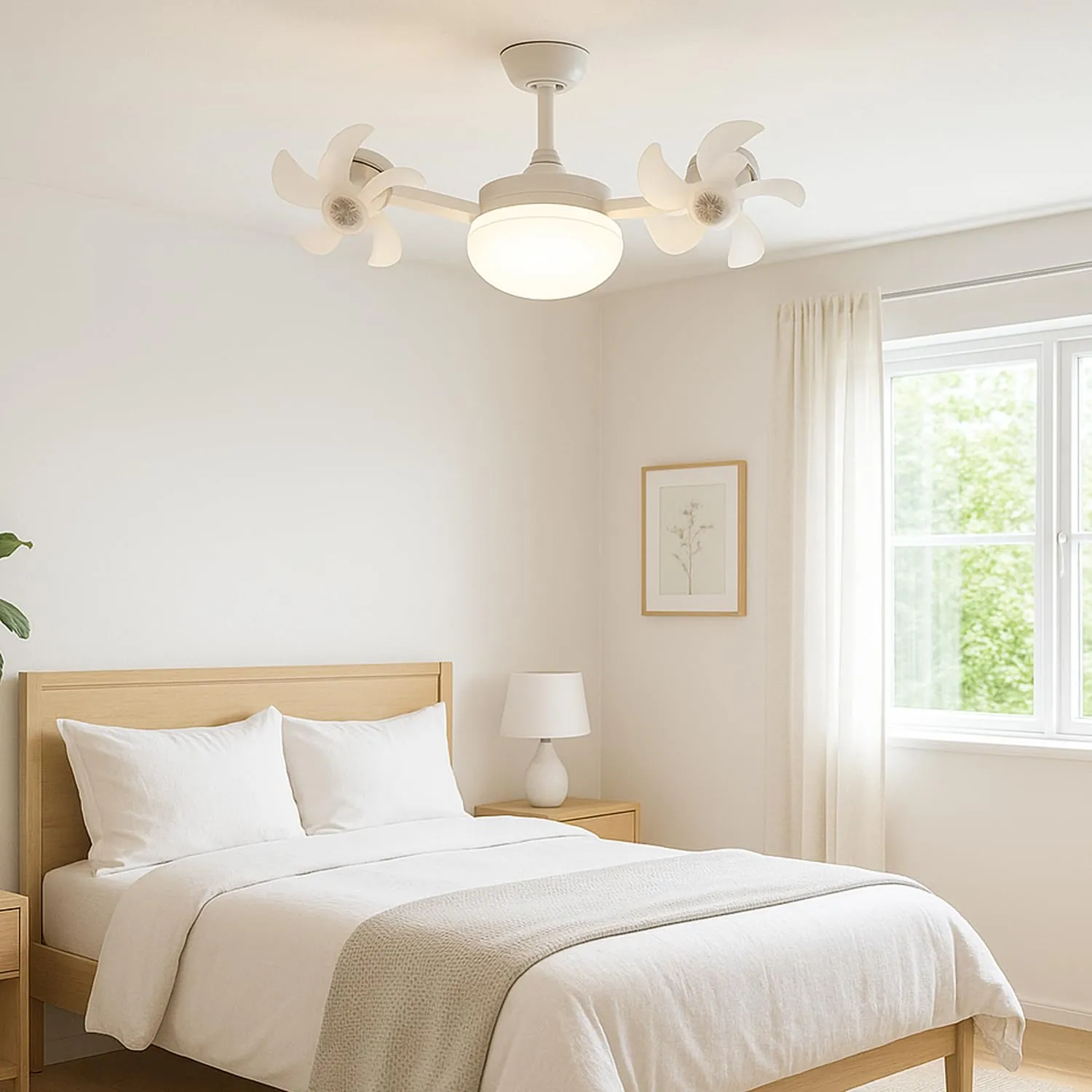 Beper P206VEN612 ventilateur plafond LED télécommande