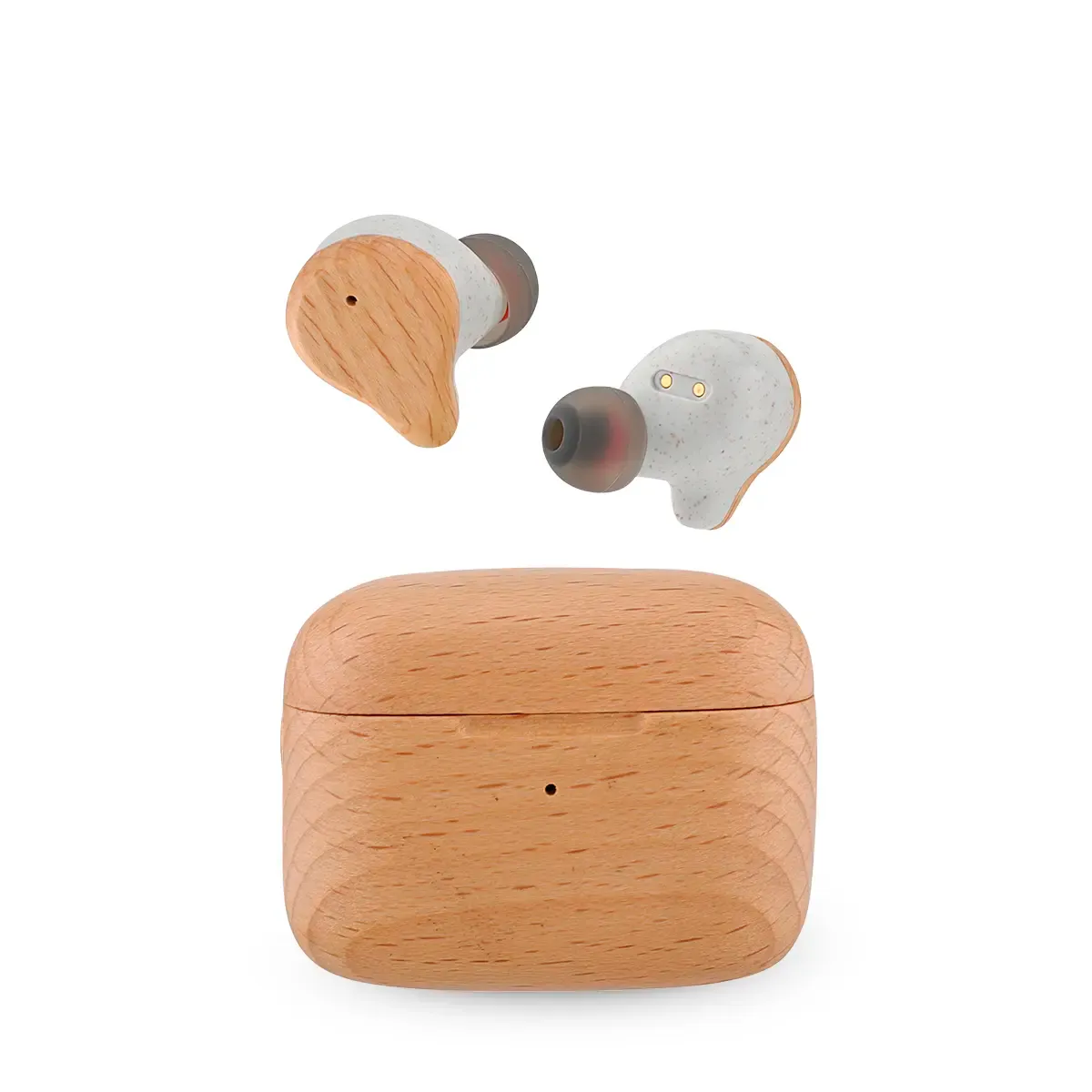 Prixton TWS163 Eco Wood écouteurs sans fil ENC bois