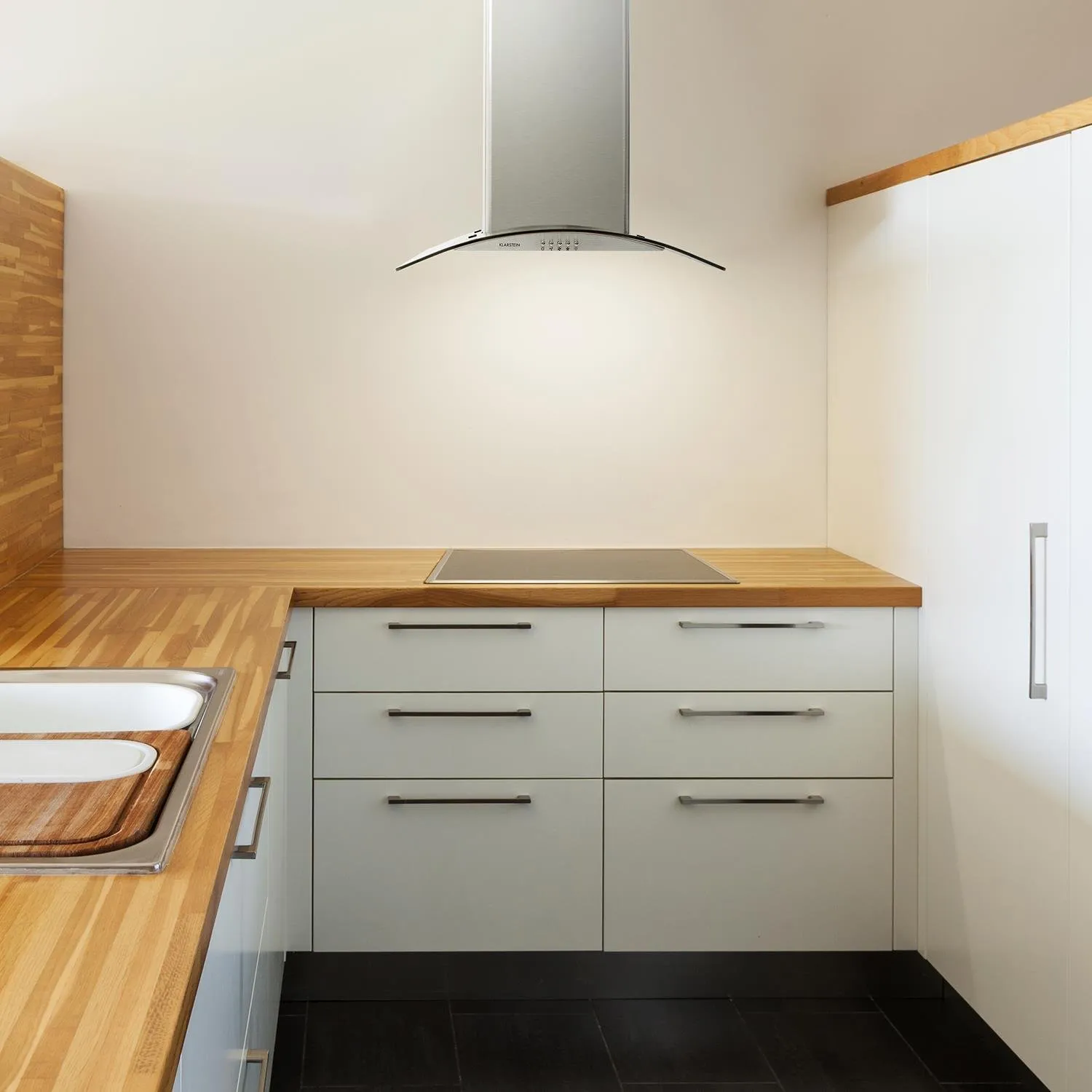 Klarstein Hotspot hotte aspirante 60 cm inox 610 m³/h