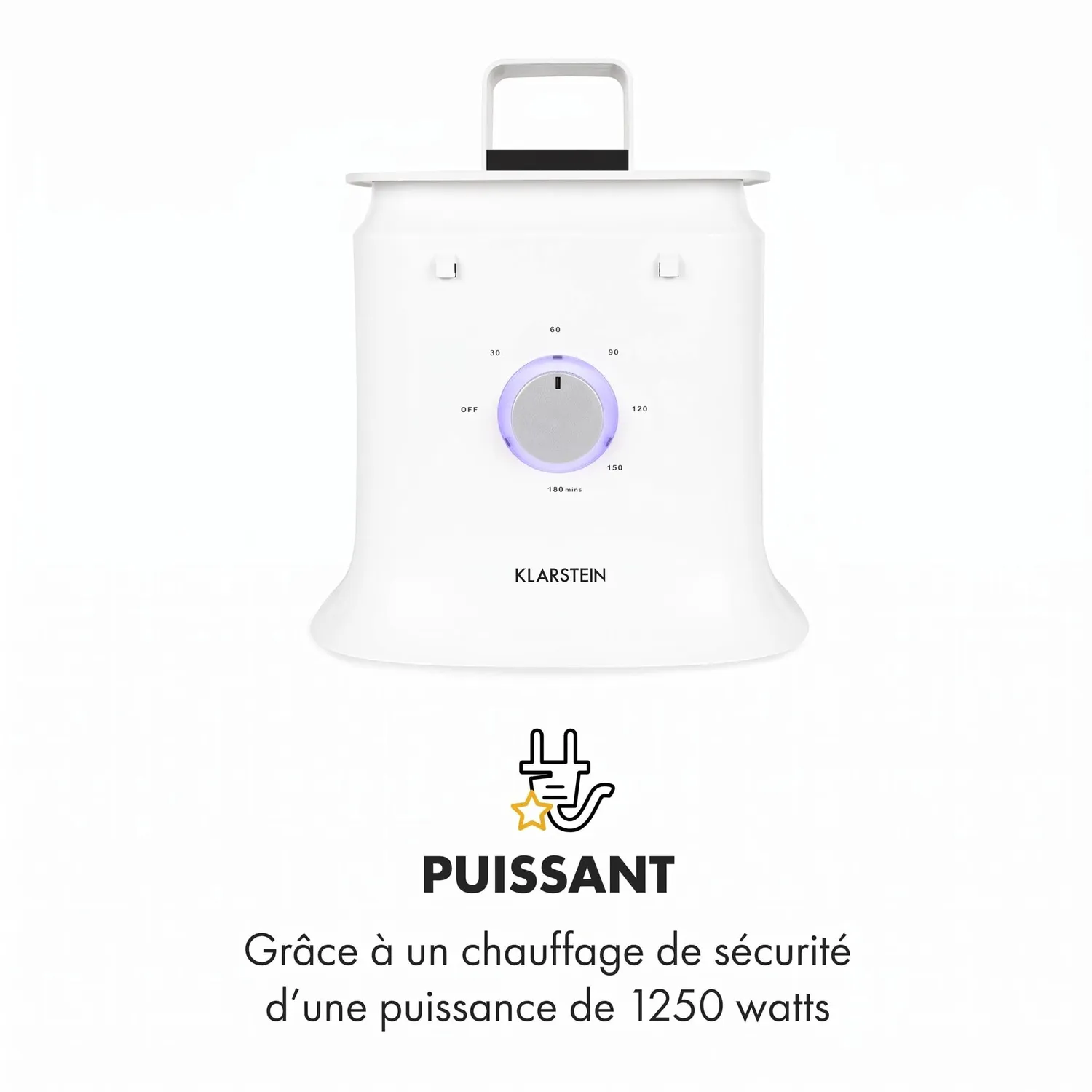 Klarstein ShirtButler Deluxe séchoir défroisseur chemises