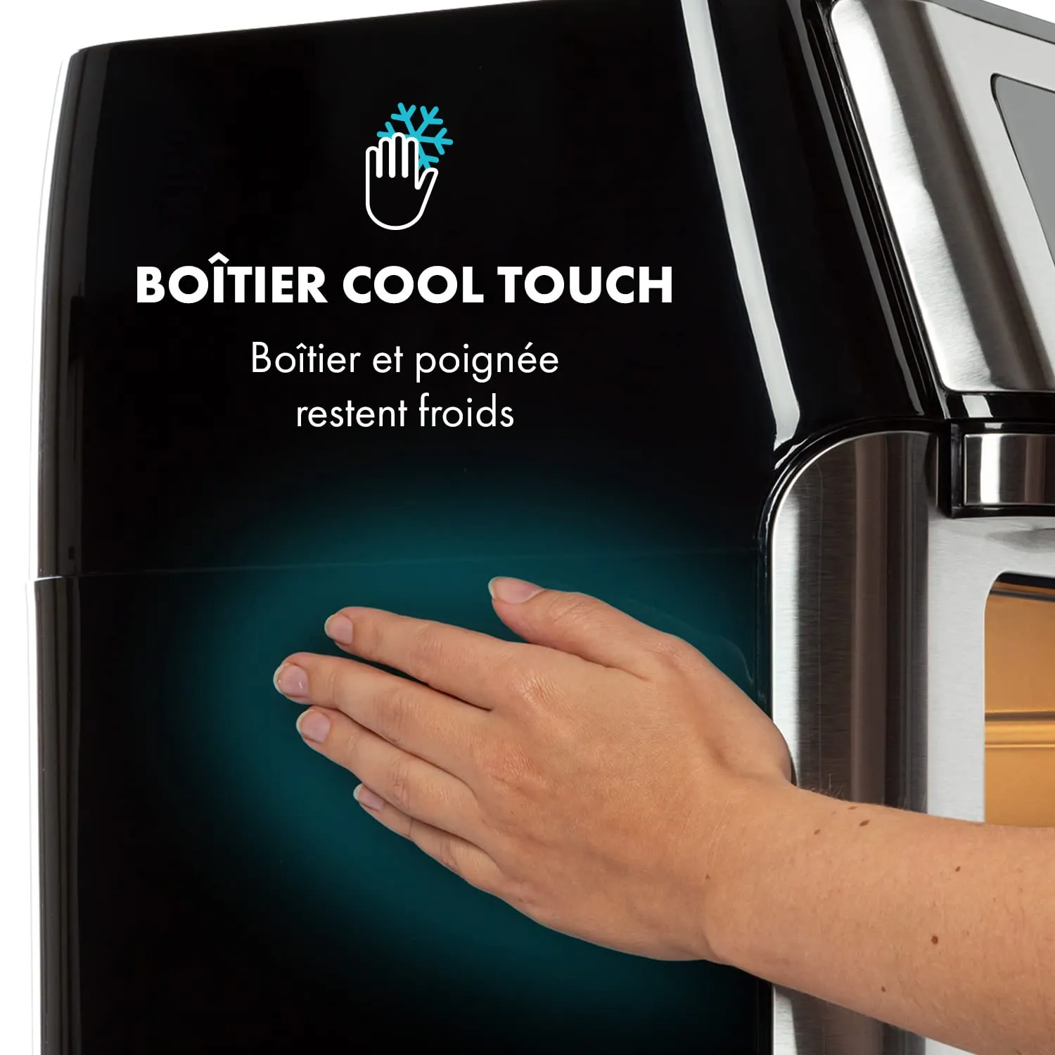 Klarstein AeroVital Fry friteuse air chaud 10 L noir