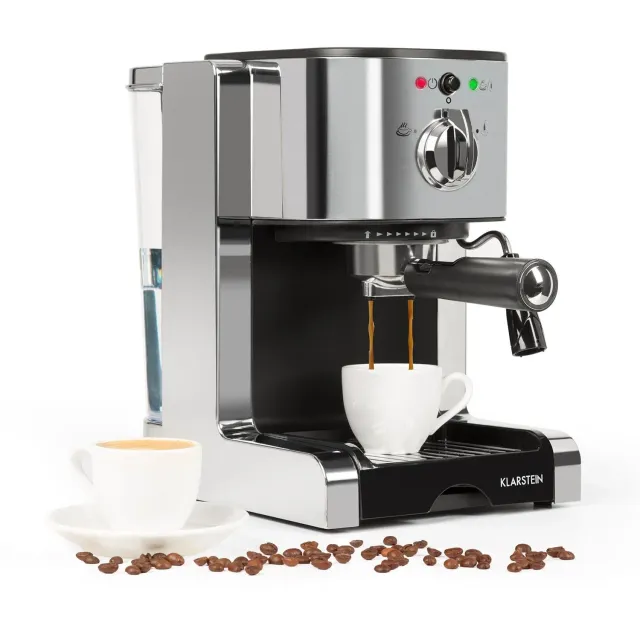 Klarstein Passionata machine expresso argent 15 bars