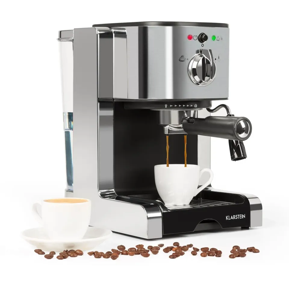 Klarstein Passionata machine expresso argent 15 bars