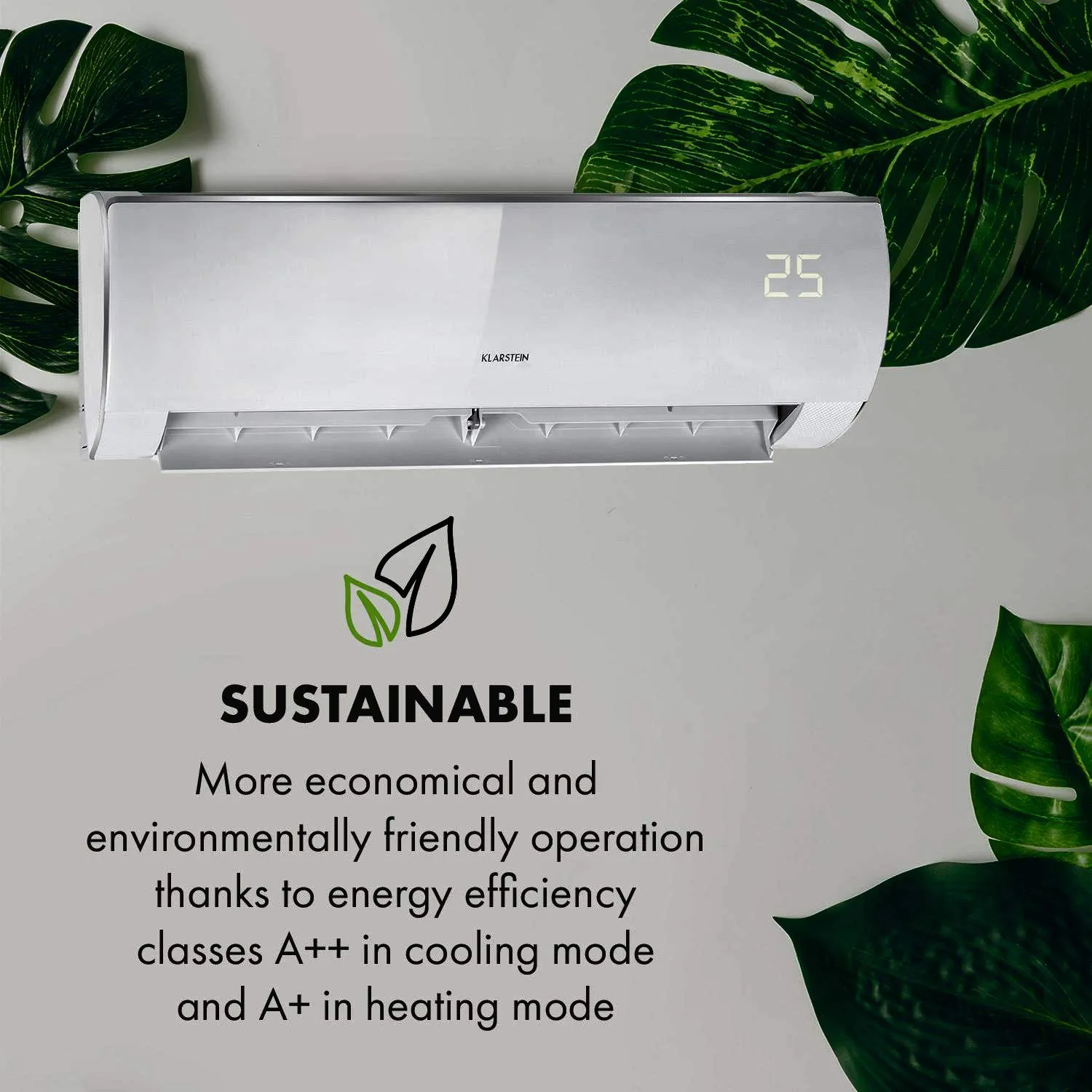Klarstein Windwaker Eco climatiseur split 12000 BTU blanc