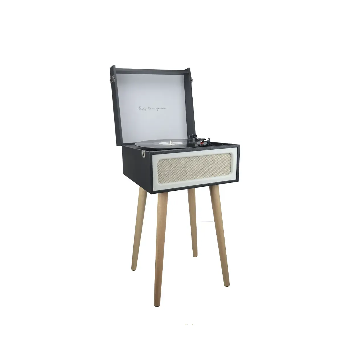 Prixton Detroit platine vinyle bluetooth radio FM