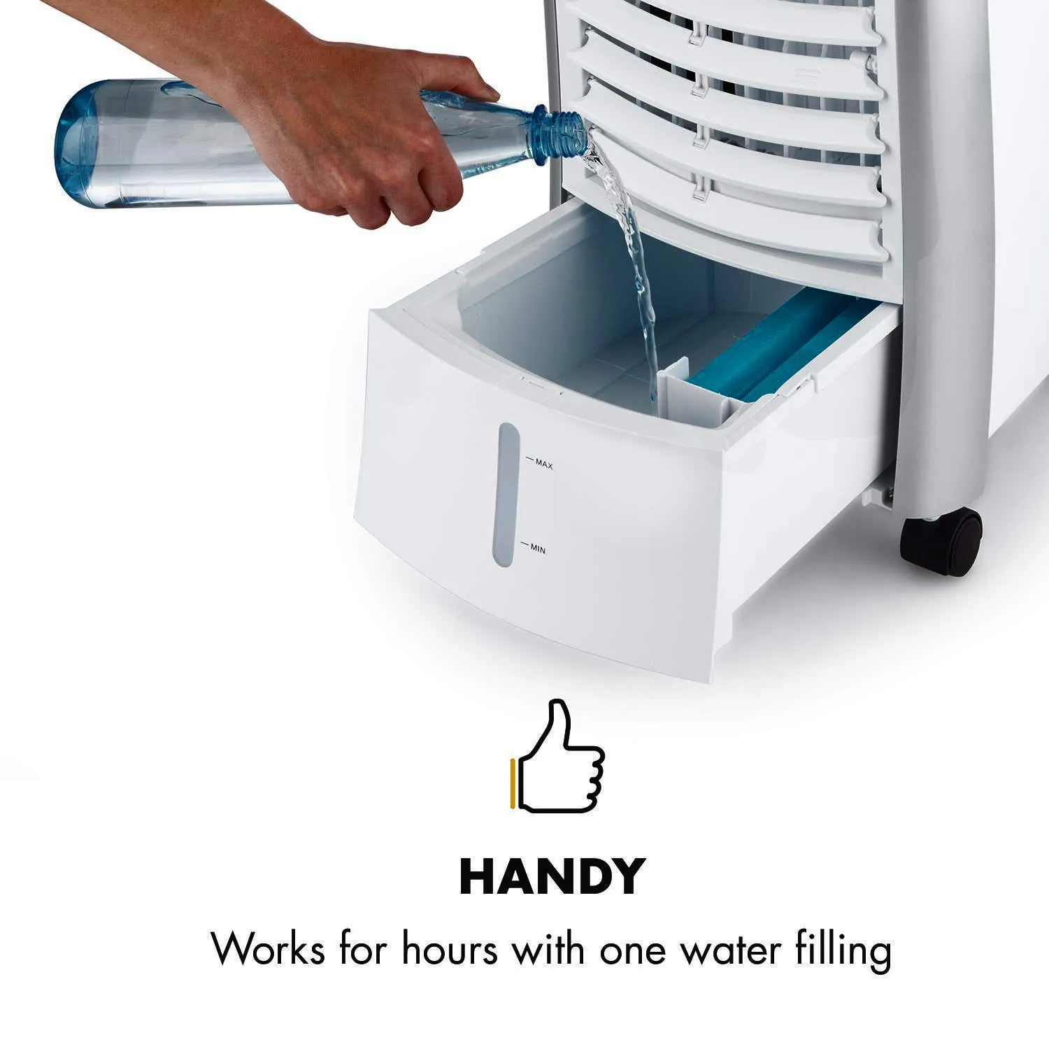 Klarstein Maxfresh rafraîchisseur d'air 6 L gris 65 W