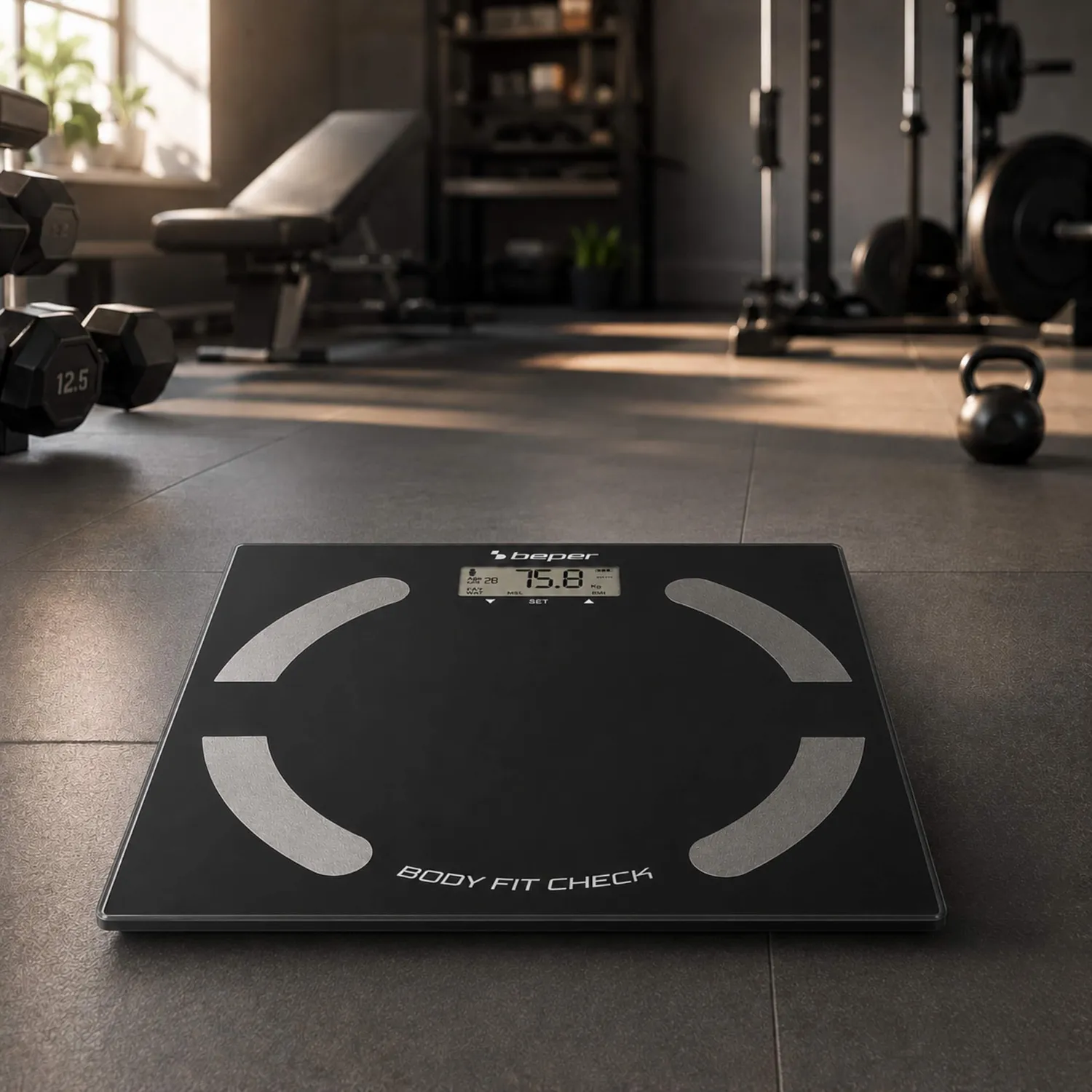 Beper P303BIP051 balance impédancemètre 180 kg 10 mémoires