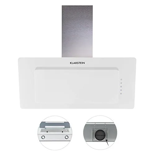 Klarstein Lorea hotte aspirante 90 cm noir LED