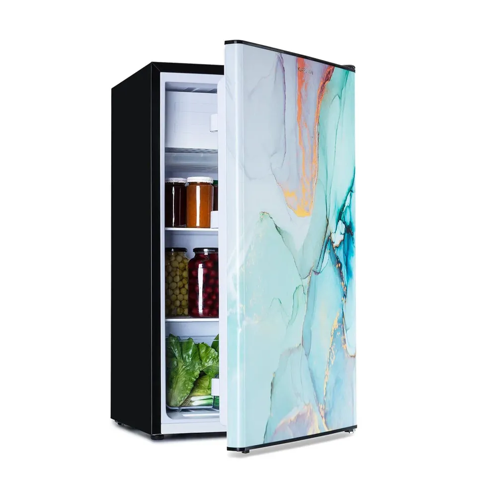 Klarstein CoolArt combiné réfrigérateur 79 L design pastel