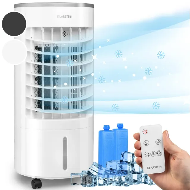 Klarstein Skypillar rafraîchisseur d'air 3 en 1 65W 5L